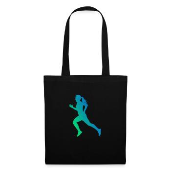 Cross Country Running Running Jogging Men - Tote Bag - black - Front