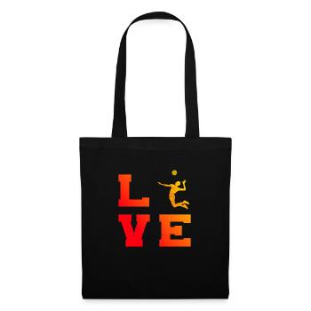 Volleyball Women's Volley Volleyball Players - Tote Bag - black - Front
