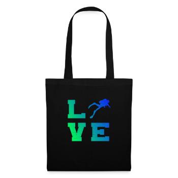 Scuba Divers Free Dive Divers Divers - Tote Bag - black - Front