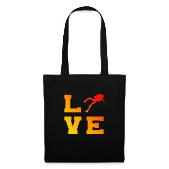 Plongeurs Femmes Plongeurs Plongée Plongée Libre - Sac en tissu - noir - Devant