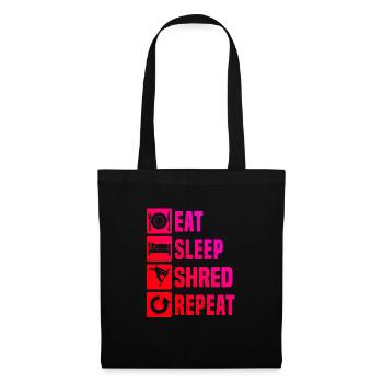 Women Winter Sports Snowboarder Snowboard Men - Tote Bag - black - Front