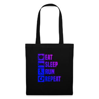 Jogging Running Fitness Cross Country Running - Sac en tissu - noir - Devant