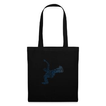 Men's Bgirl Women's Hip Hop Bboy Break Dance - Tote Bag - black - Front
