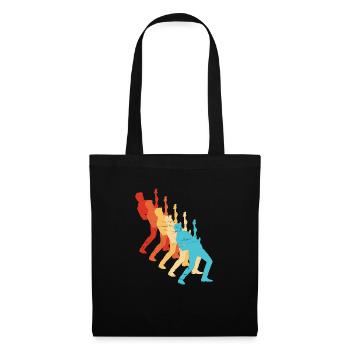 guitare classique Guitariste électrique pour hommes - Sac en tissu - noir - Devant
