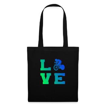 Vélo de route Femmes Vélo de route Hommes Cyclisme sur route - Sac en tissu - noir - Devant