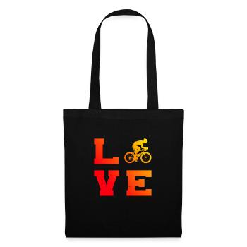 Road Bike Road Bike Road Cyclist Men's Road Bike - Tote Bag - black - Front