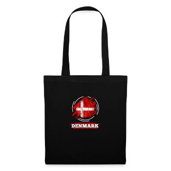 Fussball Dänemark Soccer Denmark Football - Tote Bag - black - Front
