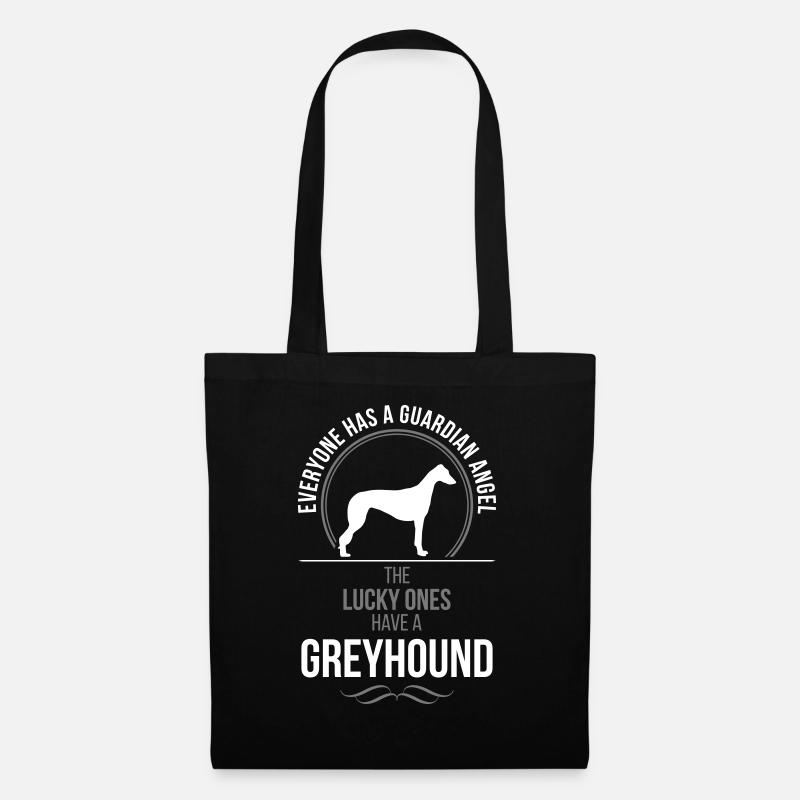 GREYHOUND Guardian Angel Wilsigns - Stoffbeutel - Schwarz