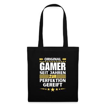 Gamers Matured to Perfection - Tote Bag - black - Front