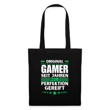 Gamers Matured to Perfection - Tote Bag - black - Front