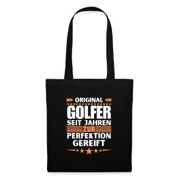 Golfers Matured to Perfection - Tote Bag - black - Front