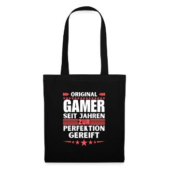 Gamers Matured to Perfection - Tote Bag - black - Front