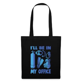 I'LL BE IN MY OFFICE - Tote Bag - black - Front
