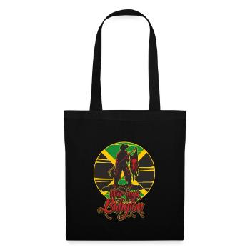 War inna Babylon - Reggae Dancehall Style - Tote Bag - black - Front