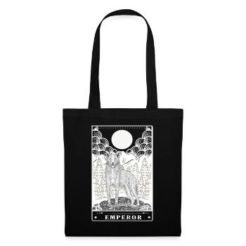 Gothic - The Emperor Card Design - Tote Bag - black - Front