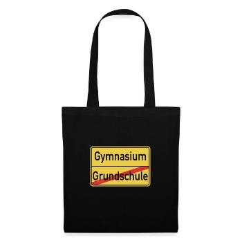 Grundschulabschluss Gymnasium Gymi - Stoffbeutel - Schwarz - Vorne
