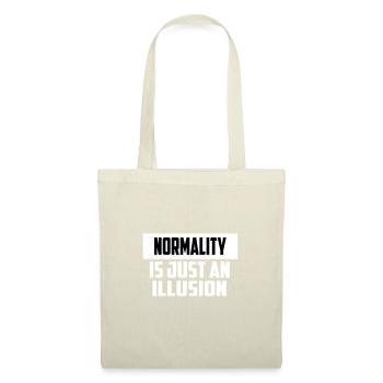 normalité citation drôle - Sac en tissu - nature - Devant