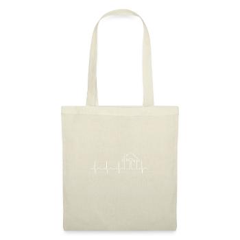 Client Builder Herzschlag Hausbau Construction Site - Tote Bag - nature - Front