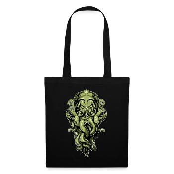Cthulhu Lovecraft - Sac en tissu - noir - Devant