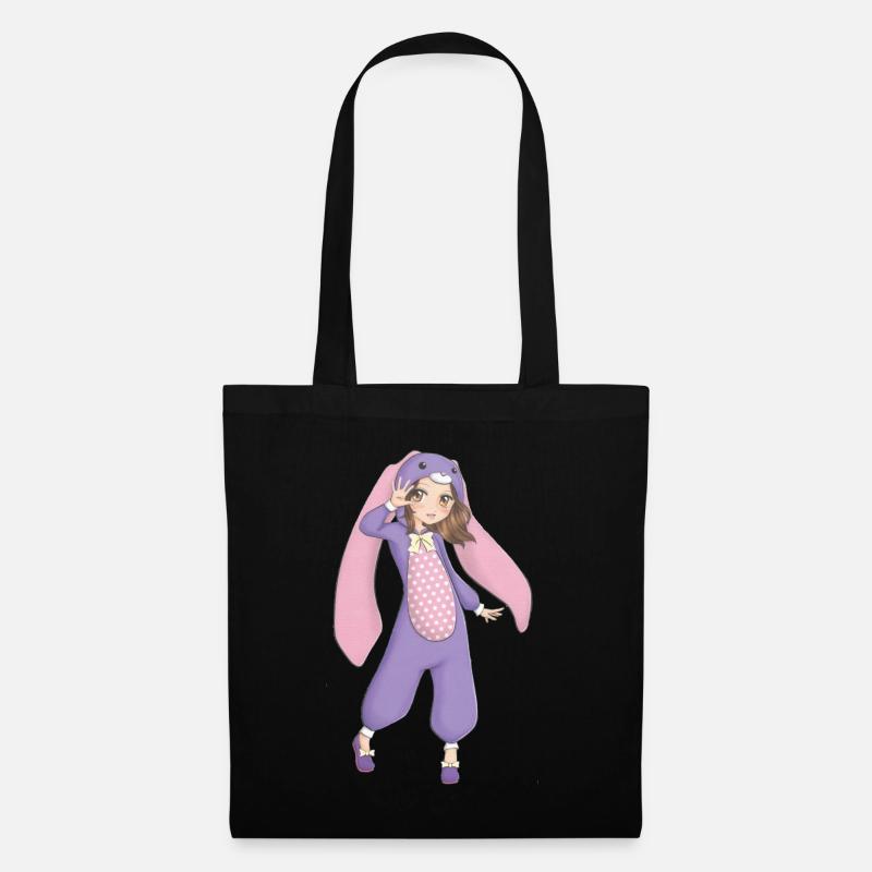 Manga - Tote Bag - black