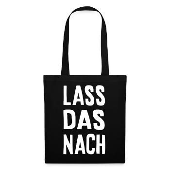 Laissez-le aller - Sac en tissu - noir - Devant