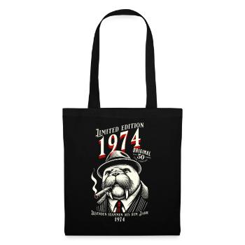 Edition limitée 1974 - Original pour 50 ans - Sac en tissu - noir - Devant