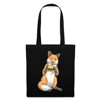 Fox Cheeseburger - Tote Bag - black - Front