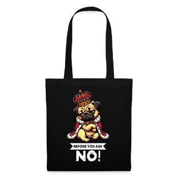 Before You Ask Pugs Pugs Pug Owner Pug Holder - Tote Bag - black - Front