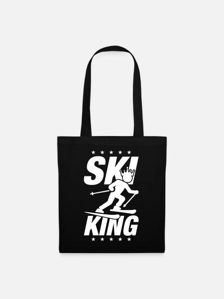 Ski King - Stoffbeutel - Schwarz
