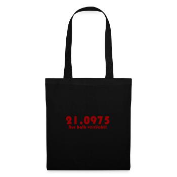 21.1 km - Half Marathon - Premium Design - Tote Bag - black - Front