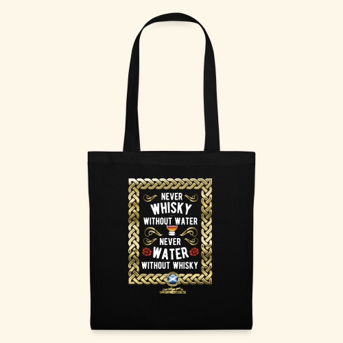 Whisky T Shirt Whisky & Water - Stoffbeutel