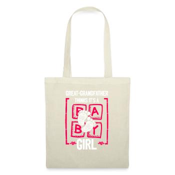 Great-Grandfather Thinks It's a Girl Gender - Tote Bag - nature - Front
