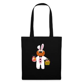 Mannele Mannala Rabbit Alsace - Tote Bag - black - Front