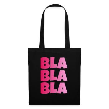 BLA BLA BLAS - Sac en tissu - noir - Devant