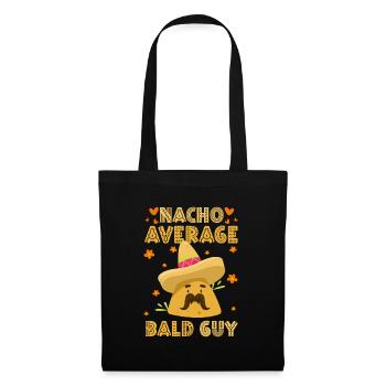 Hairstyle Bald man No hair - Tote Bag - black - Front