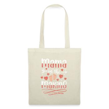 Bébé Maman Progéniture Ventre - Sac en tissu - nature - Devant