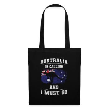 Outback Trip Animal Kookaburra - Tote Bag - black - Front