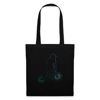 Vélo bmx garçons bmx vélo femmes hommes bmx - Sac en tissu - noir - Devant