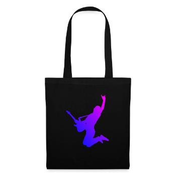 Guitare électrique guitare électronique Guitare électrique Femmes - Sac en tissu - noir - Devant