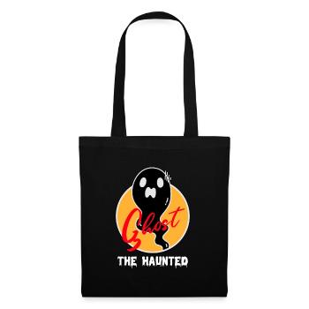 The Ghost Haunted Cool Cartoon - Stoffbeutel - Schwarz - Vorne