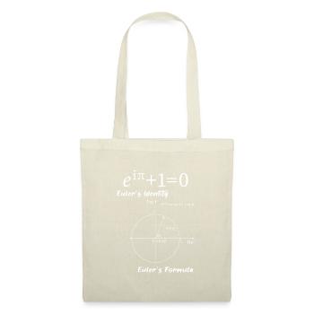 Euler's formula Mathe Schule Geschenk - Stoffbeutel - Natur - Vorne