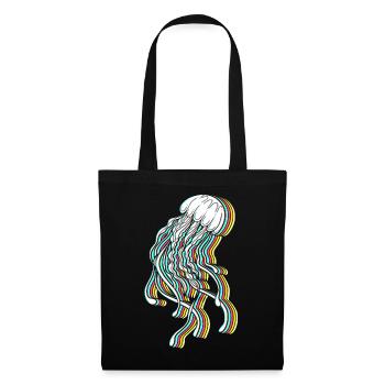 Jellyfish Children's Birthday Kids - Tote Bag - black - Front