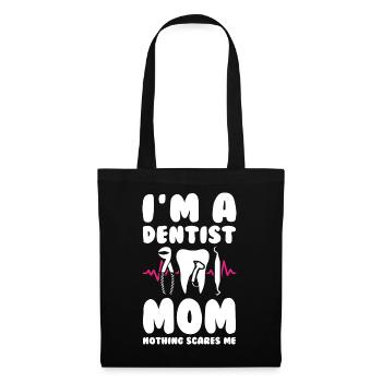 Dentist Mom - Tote Bag - black - Front