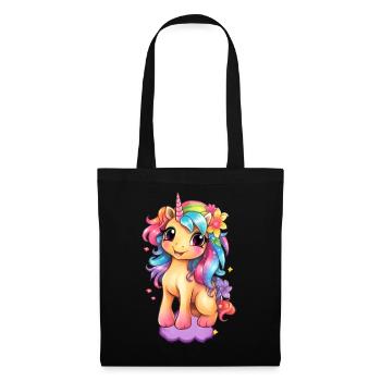 Cute unicorn - Tote Bag - black - Front