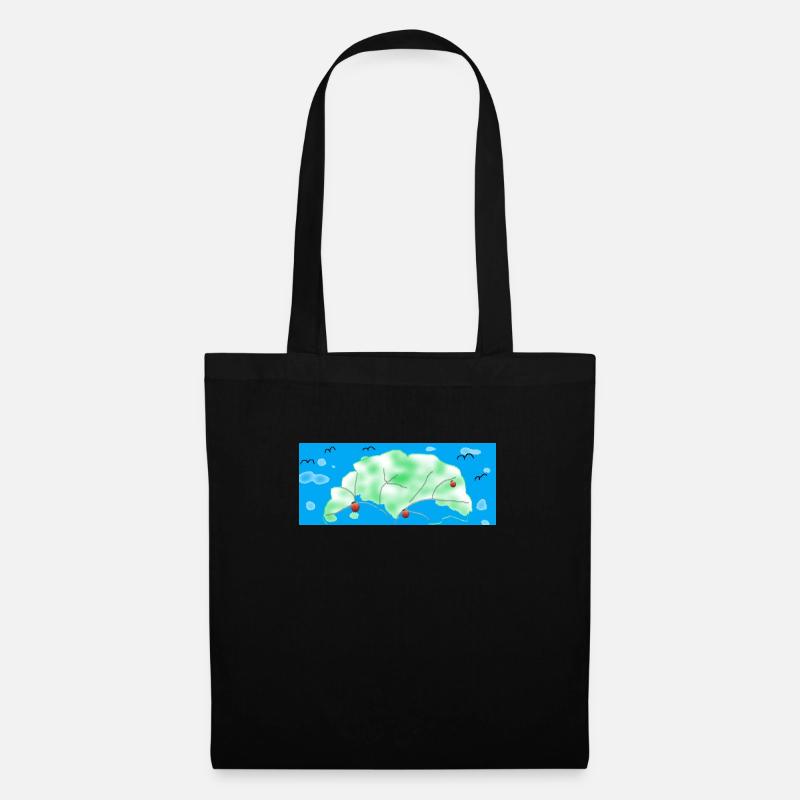 apple tree - Tote Bag - black