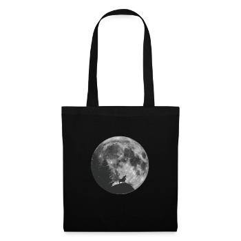Dachshund Teckel Dachshund moon dog badger gift - Tote Bag - black - Front