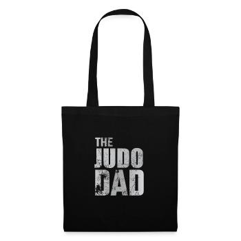 Judo Vater Papa Spruch Kampfsport Japan Geschenk - Stoffbeutel - Schwarz - Vorne