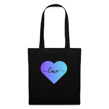 Chien Chiens Chiens - Sac en tissu - noir - Devant