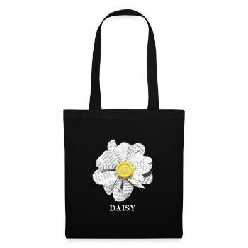 Daisy Flower - Tote Bag - black - Front