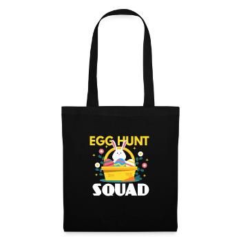 Egg Hunt Squad Easter Egg - Tote Bag - black - Front